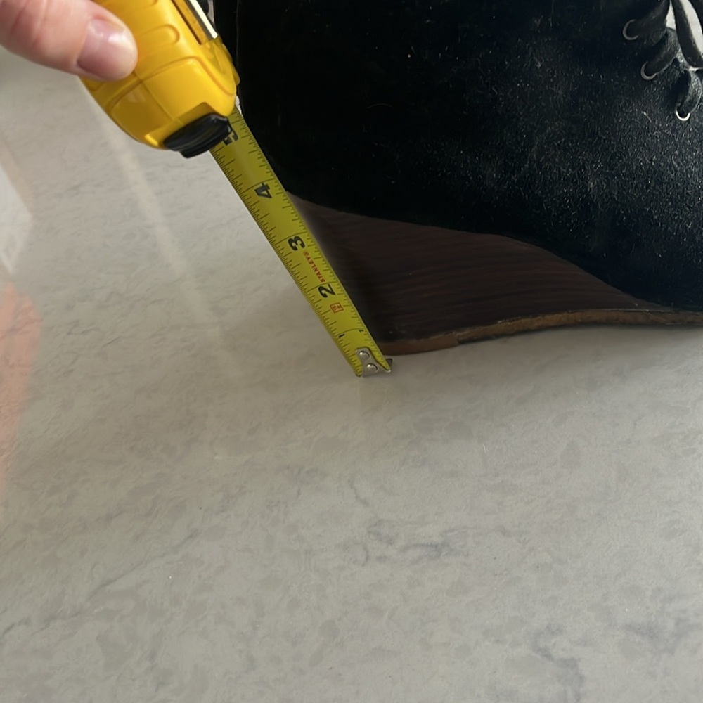 Ugg Suede Booties With Open Toe Size 12 - image 5